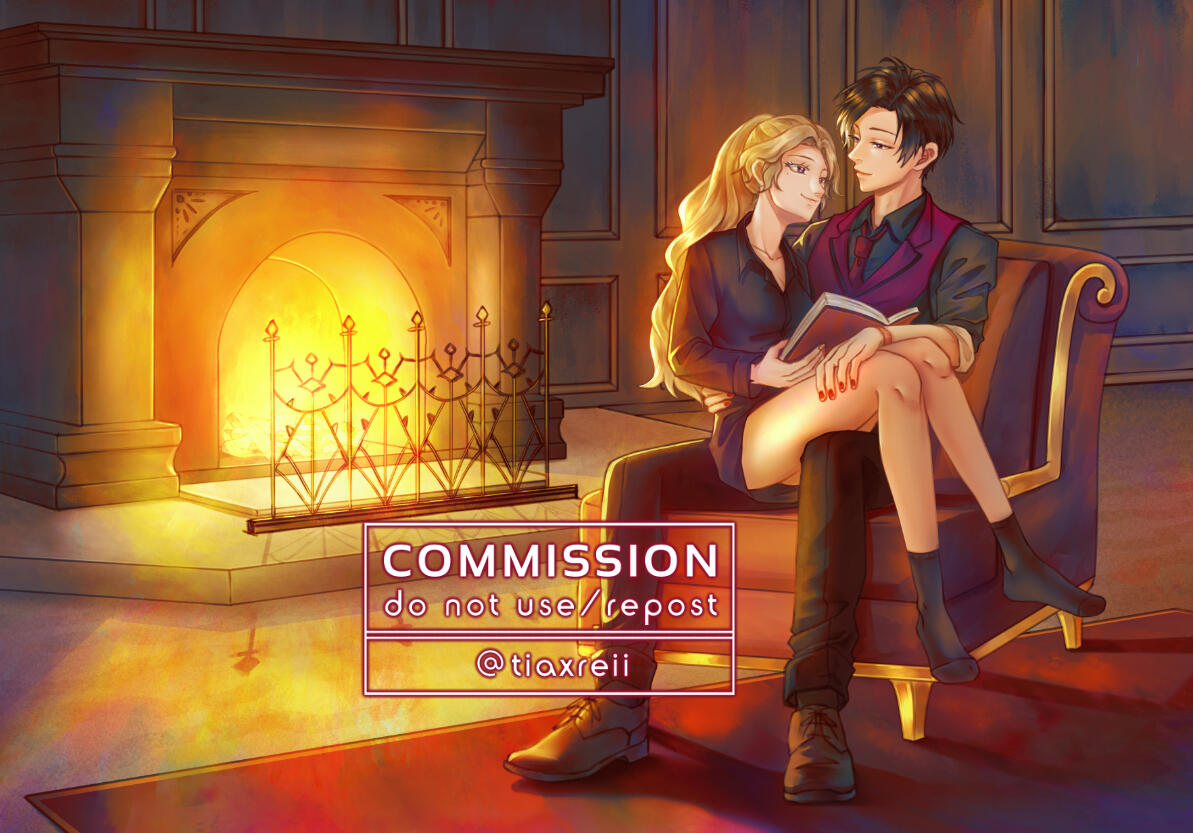 Full Body for 2 w/ Detailed Background